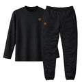 【静電気が出にくい天然コットン100%】リカバリーパジャマ上下セット（長袖Tシャツ・スウェットパンツ）